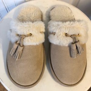 talbots moccasin slippers
